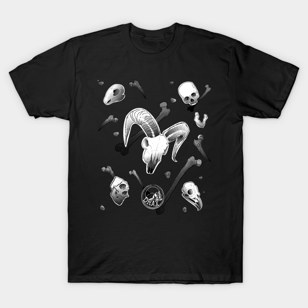 bones 05 T-Shirt by DraxGuevara520